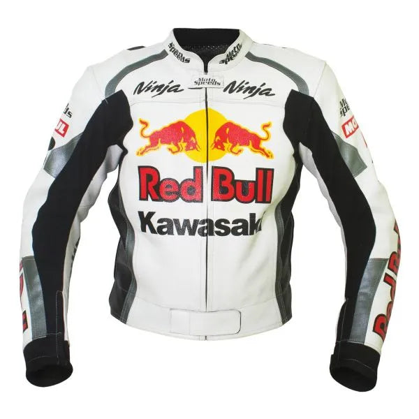 Kawasaki Ninja Leather Jacket-Motorcycle Race Suit