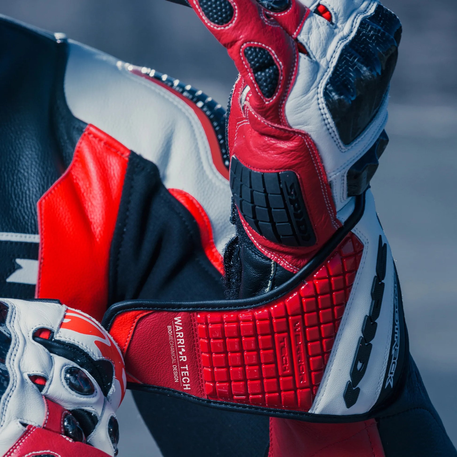 Carbo Track Evo Leather Gloves-Motorcycle Race Suit