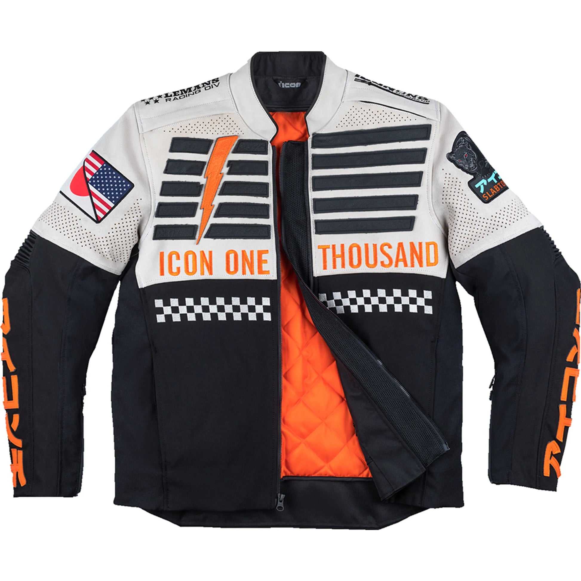 Icon Slabtown Intercept 93 Limited Edition Jacket-Motorcycle Race Suit