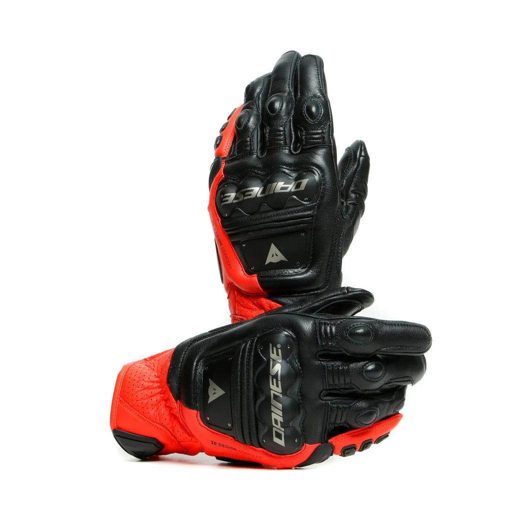 4-STROKE 2 - MEN'S MOTORCYCLE LEATHER GLOVES-Motorcycle Race Suit