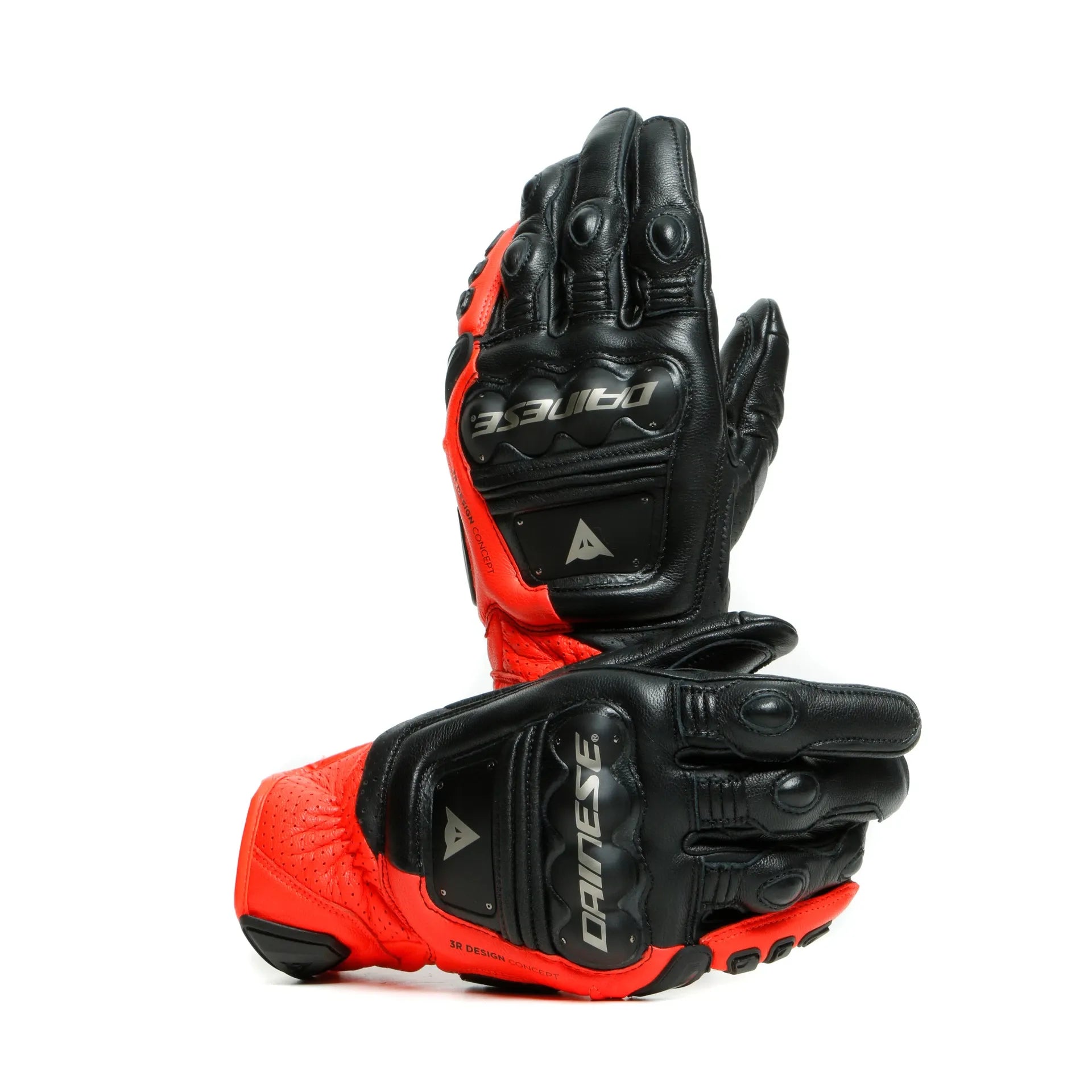 4-STROKE 2 - MEN'S MOTORCYCLE LEATHER GLOVES-Motorcycle Race Suit