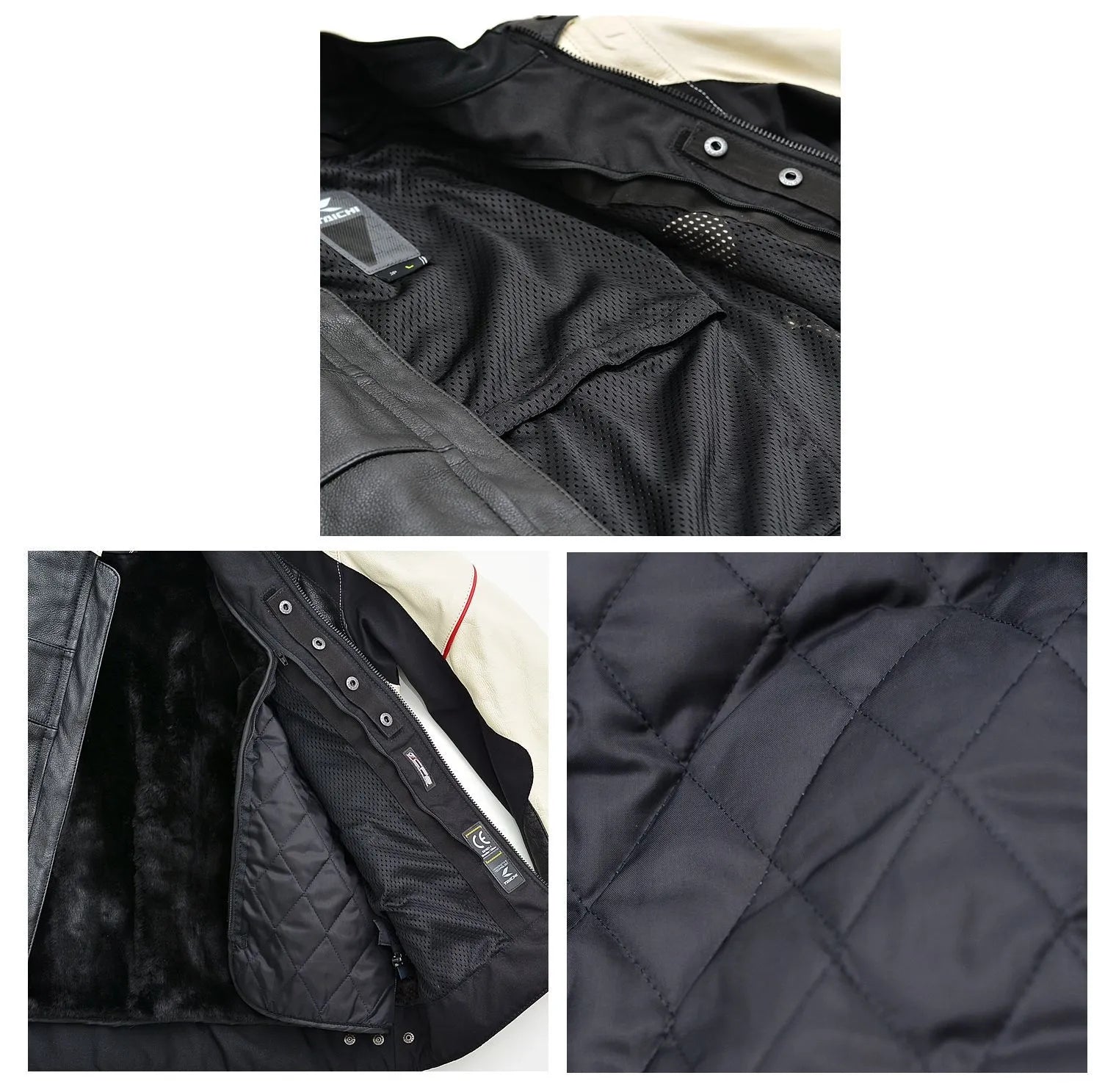 RSJ705 Bronx Leather All Season Jacket-Motorcycle Race Suit