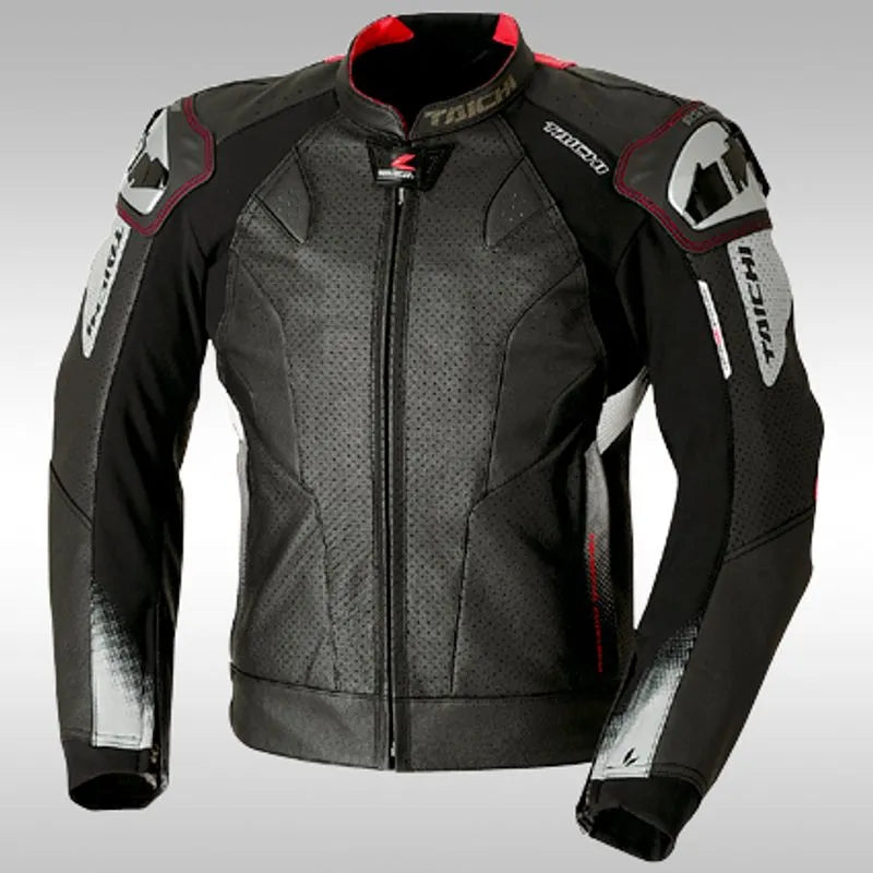 RSJ825 GMX Motion Vented Leather Jacket-Motorcycle Race Suit