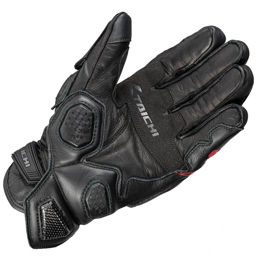 HIGH PROTECTION LEATHER GLOVES ALL COLORS RST422-Motorcycle Race Suit