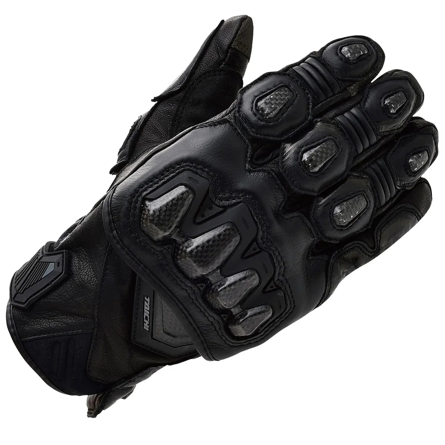 HIGH PROTECTION LEATHER GLOVES ALL COLORS RST422-Motorcycle Race Suit