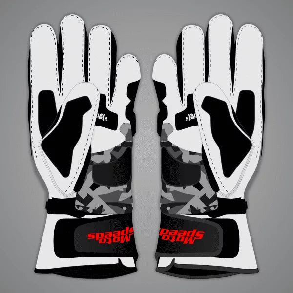 Camo Motorcycle Gloves Joan Mir MotoGP 2023-2024-Motorcycle Race Suit