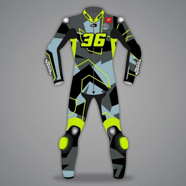 Full Leather Riding Suit Joan Mir 2022-Motorcycle Race Suit