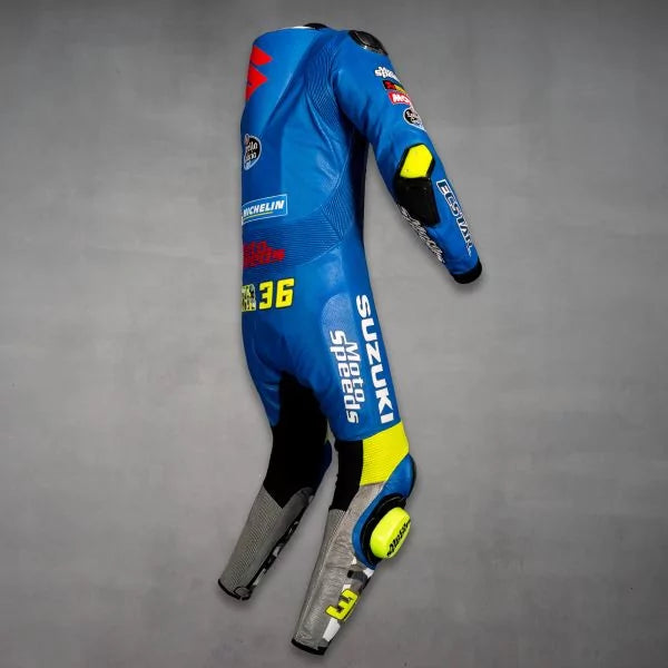 Suzuki One Piece Leather Suit GP 2022-Motorcycle Race Suit