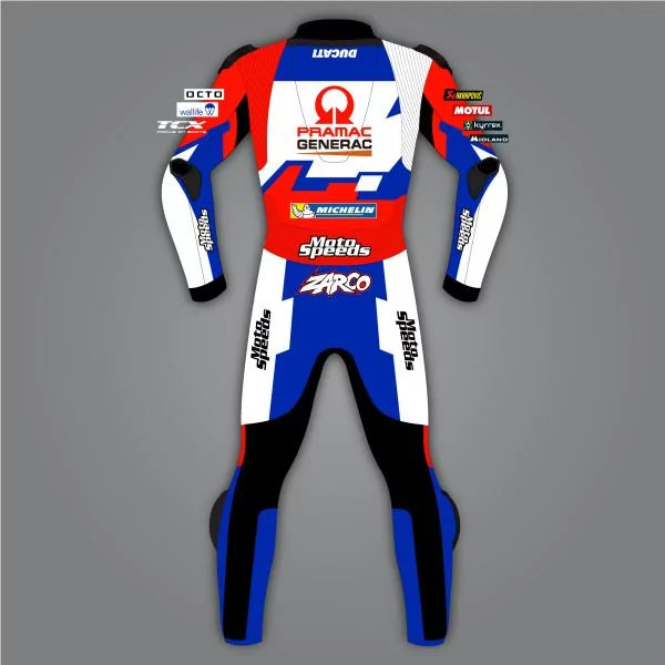 Ducati One Piece Leathers 2022 MotoGP-Motorcycle Race Suit
