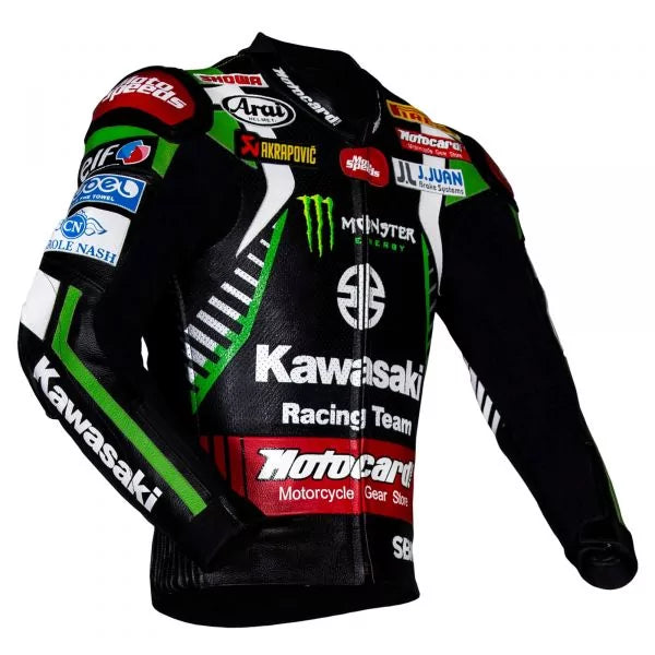Kawasaki Motorcycle Jacket Jonathan Rea 2018-Motorcycle Race Suit