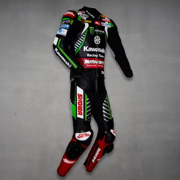 Kawasaki Race Leathers Jonathan Rea 2019-Motorcycle Race Suit
