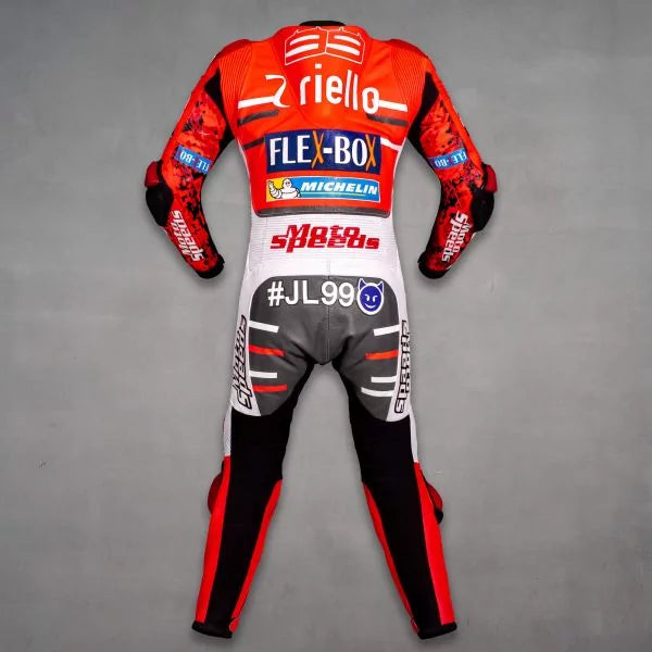 Lorenzo Leathers Jorge Ducati GP 2018-Motorcycle Race Suit
