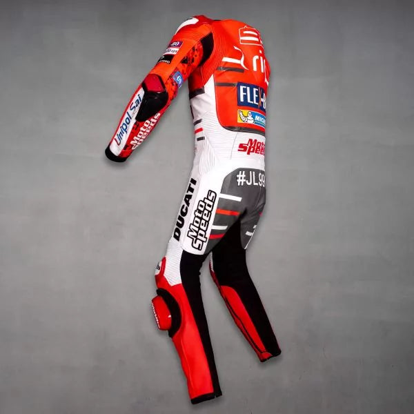 Lorenzo Leathers Jorge Ducati GP 2018-Motorcycle Race Suit