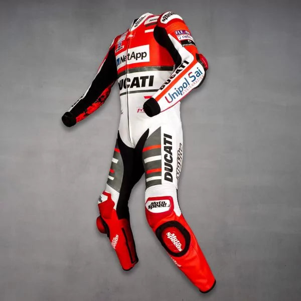 Lorenzo Leathers Jorge Ducati GP 2018-Motorcycle Race Suit