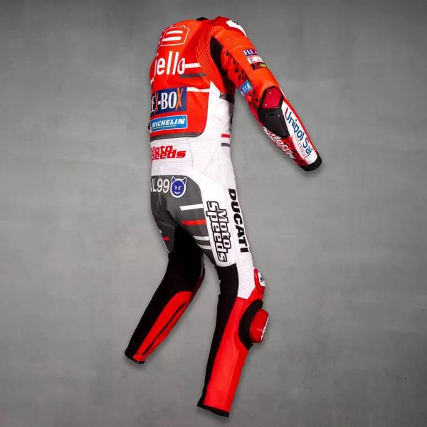 Lorenzo Leathers Jorge Ducati GP 2018-Motorcycle Race Suit