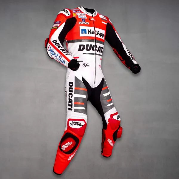 Lorenzo Leathers Jorge Ducati GP 2018-Motorcycle Race Suit