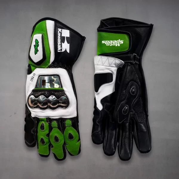 Kawasaki Ninja Gloves for Motorcycle-Motorcycle Race Suit