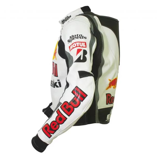 Kawasaki Ninja Leather Jacket-Motorcycle Race Suit