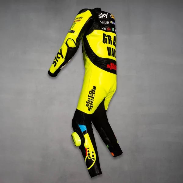 Leather One Piece Suit Grazie Vale 46-Motorcycle Race Suit