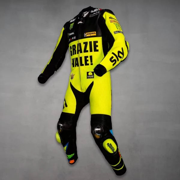 Leather One Piece Suit Grazie Vale 46-Motorcycle Race Suit