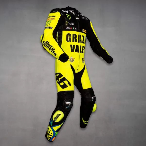 Leather One Piece Suit Grazie Vale 46-Motorcycle Race Suit