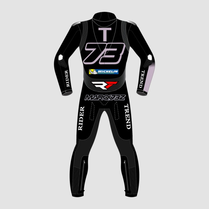 Alex Marquez 73 MotoGP 2023 Racing Suit-Motorcycle Race Suit