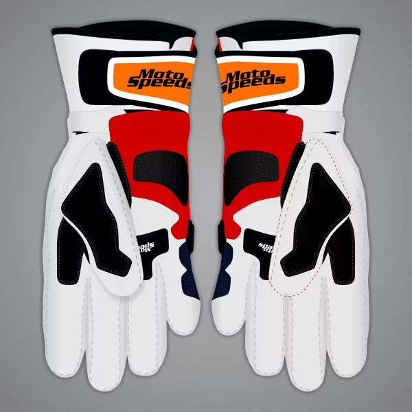 Luca Marini Repsol Gloves MotoGP 2024-2025-Motorcycle Race Suit