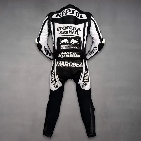 Motorcycle Road Racing Leathers Marquez 2022-Motorcycle Race Suit