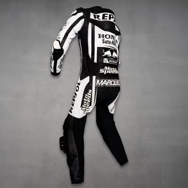 Motorcycle Road Racing Leathers Marquez 2022-Motorcycle Race Suit