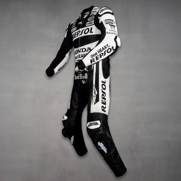 Motorcycle Road Racing Leathers Marquez 2022-Motorcycle Race Suit