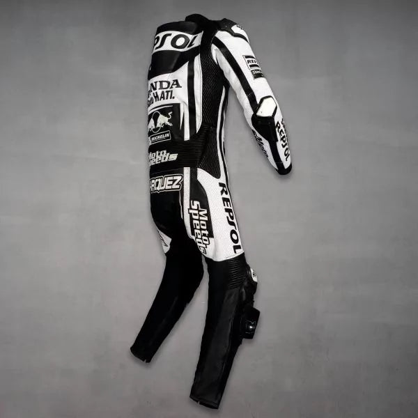 Motorcycle Road Racing Leathers Marquez 2022-Motorcycle Race Suit