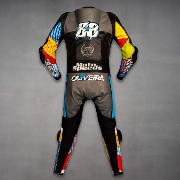 Race Suit for Street Riding Oliveira 2022-Motorcycle Race Suit