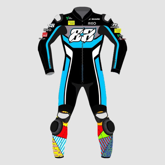Miguel Oliveira Winter Test Street Racing Suit 2022-Motorcycle Race Suit