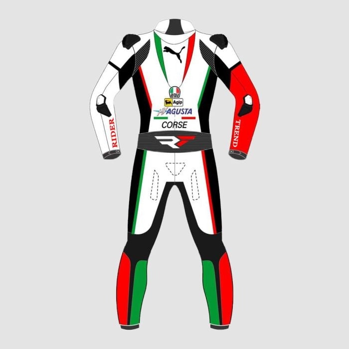 MV Agusta MotoGP Racing Leather Suit-Motorcycle Race Suit