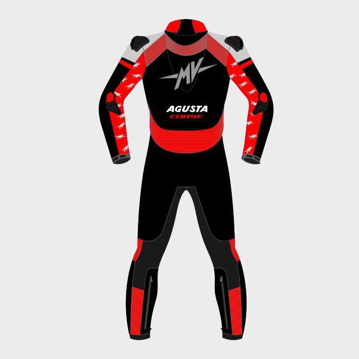 MV Agusta Motorcycle Leather Suit-Motorcycle Race Suit
