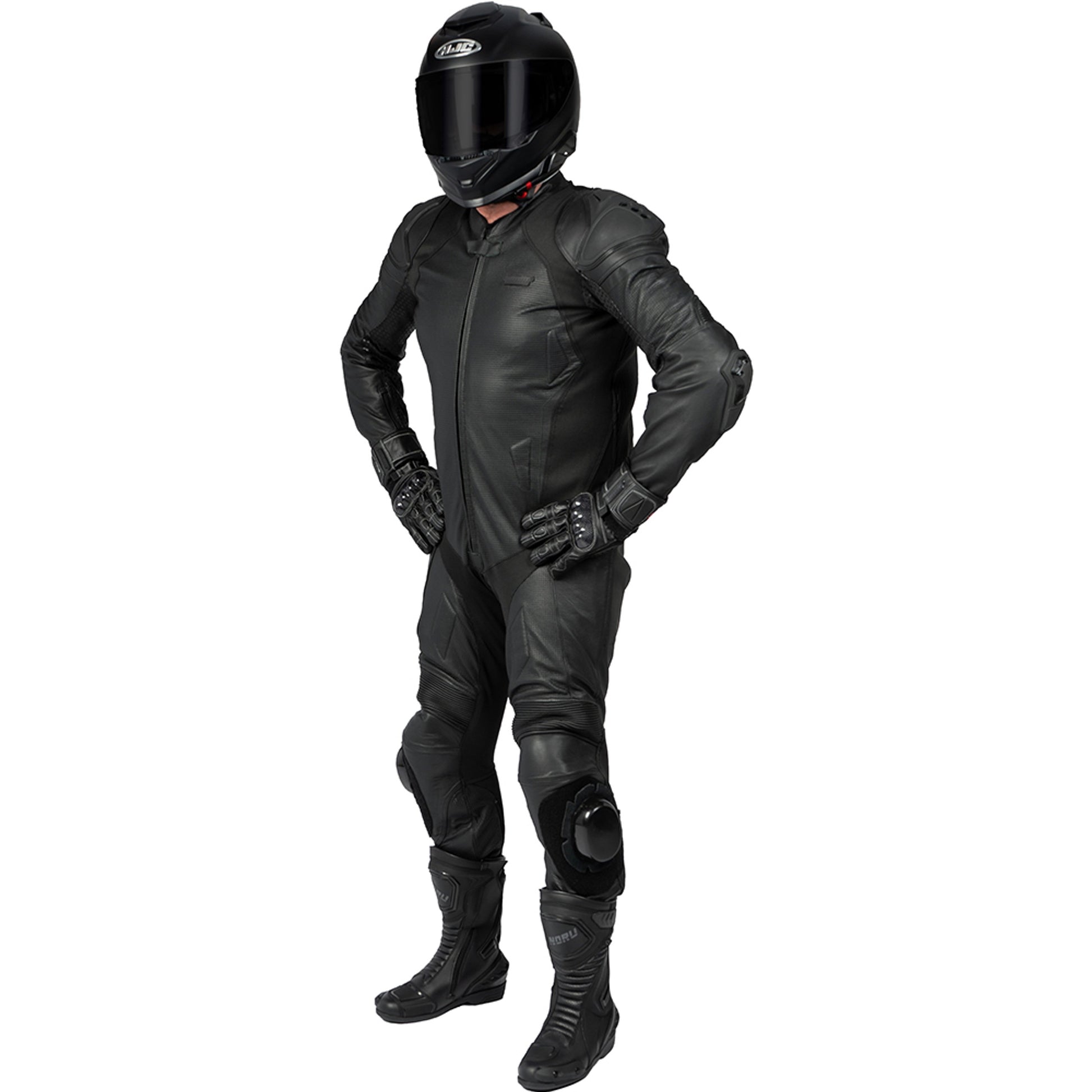 Noru Twenty-Eight One Piece Leather Race Suit-Motorcycle Race Suit
