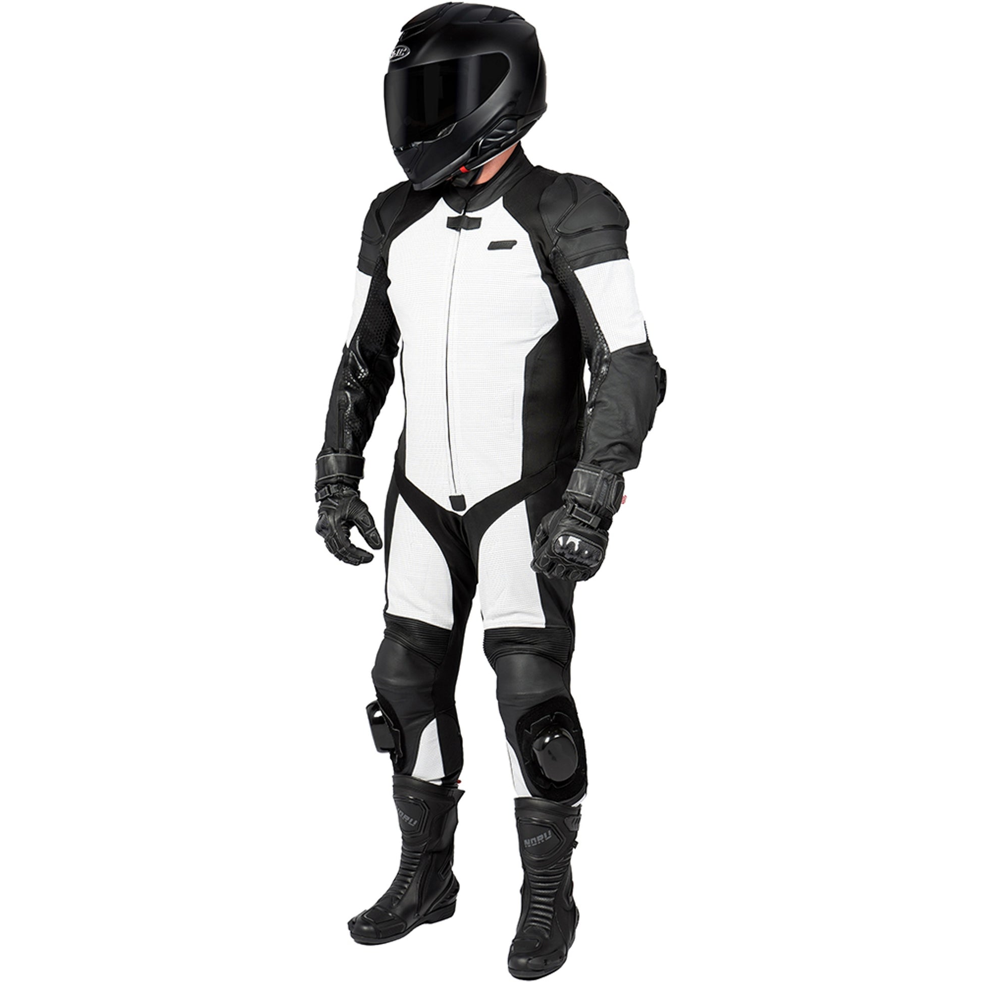 Noru Twenty-Eight One Piece Leather Race Suit-Motorcycle Race Suit