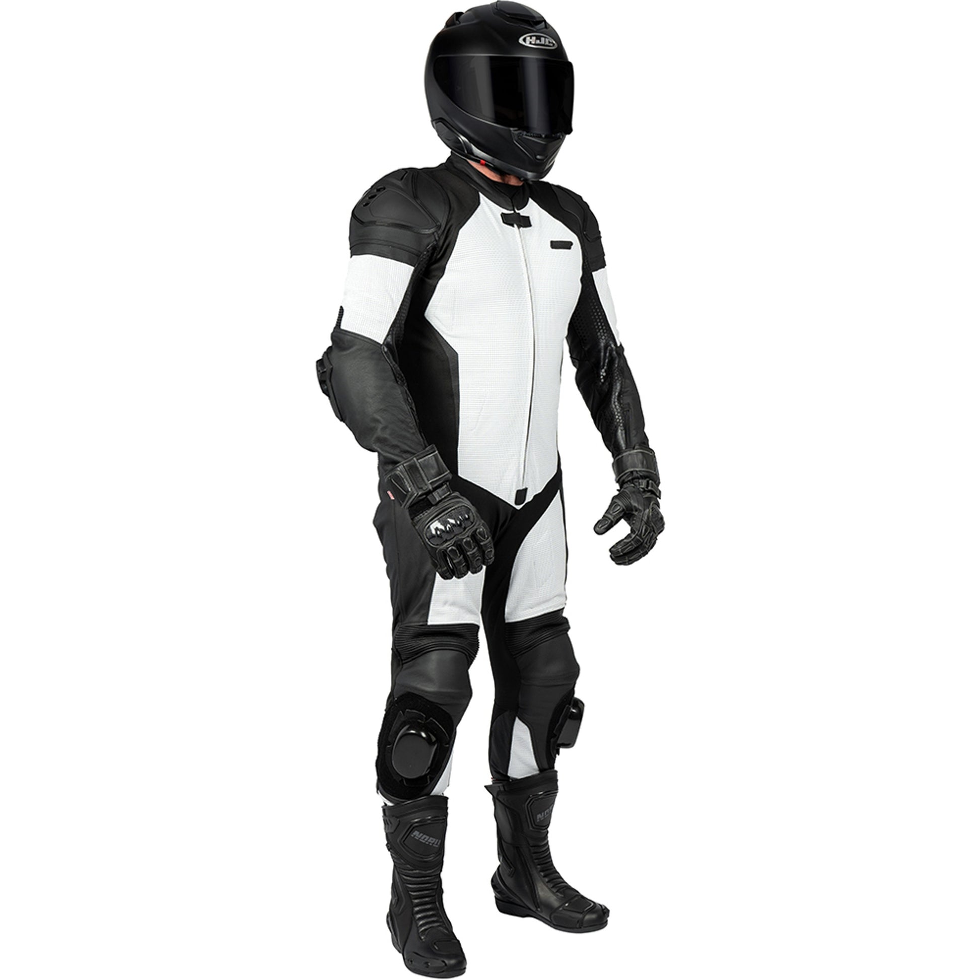 Noru Twenty-Eight One Piece Leather Race Suit-Motorcycle Race Suit