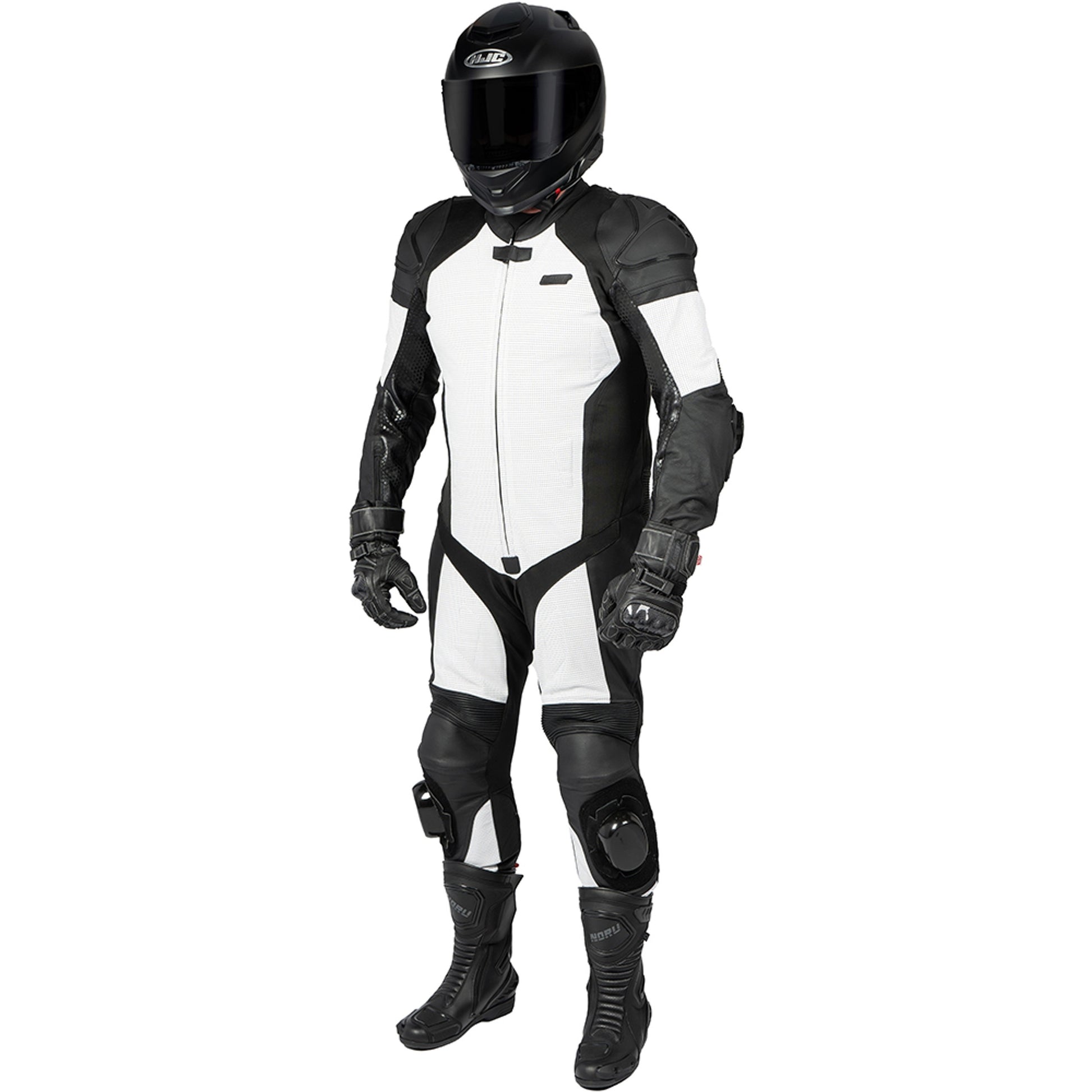 Noru Twenty-Eight One Piece Leather Race Suit-Motorcycle Race Suit