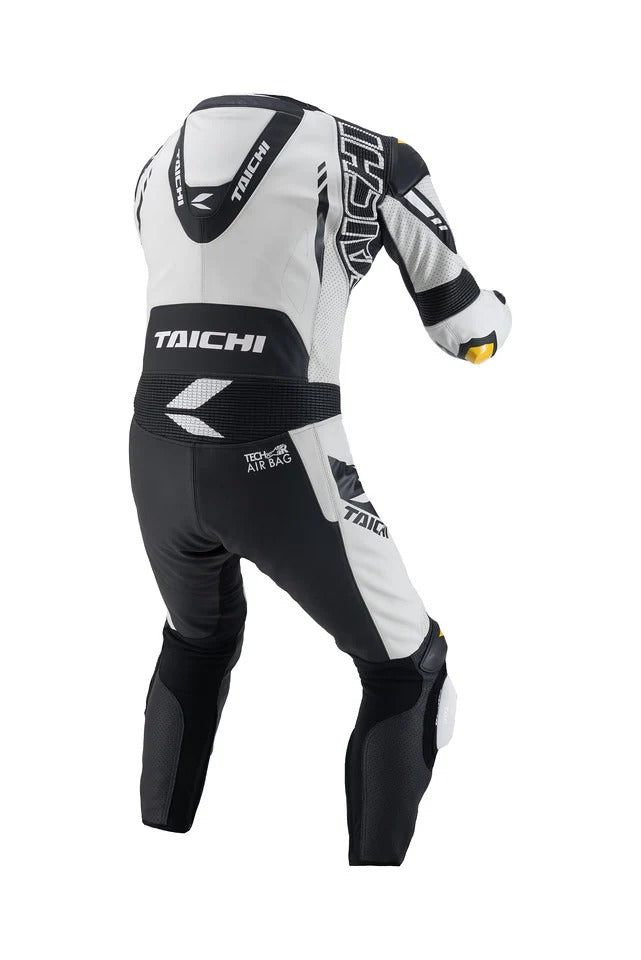 GP-WRX R308 RACING SUIT TECH-AIR RACE COMPATIBLE NXL308 BLACK-White (NEW)-Motorcycle Race Suit