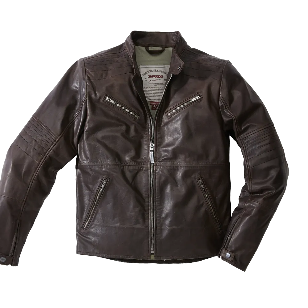 Garage leather jacket-Motorcycle Race Suit