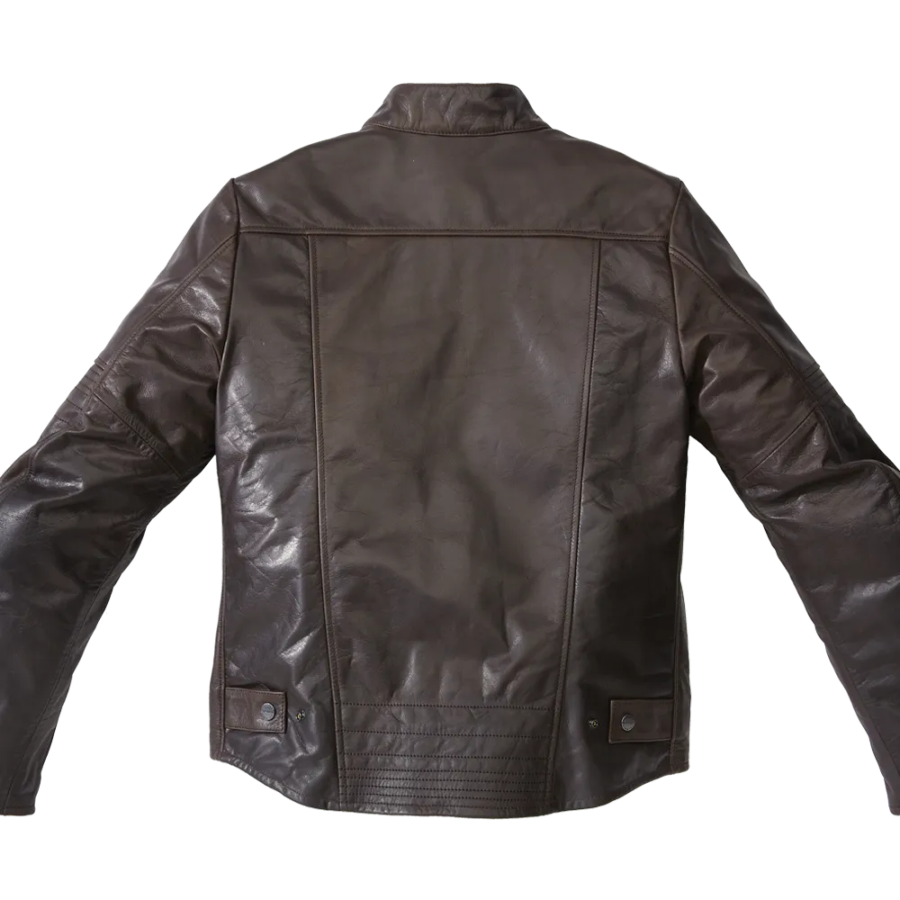 Garage leather jacket-Motorcycle Race Suit