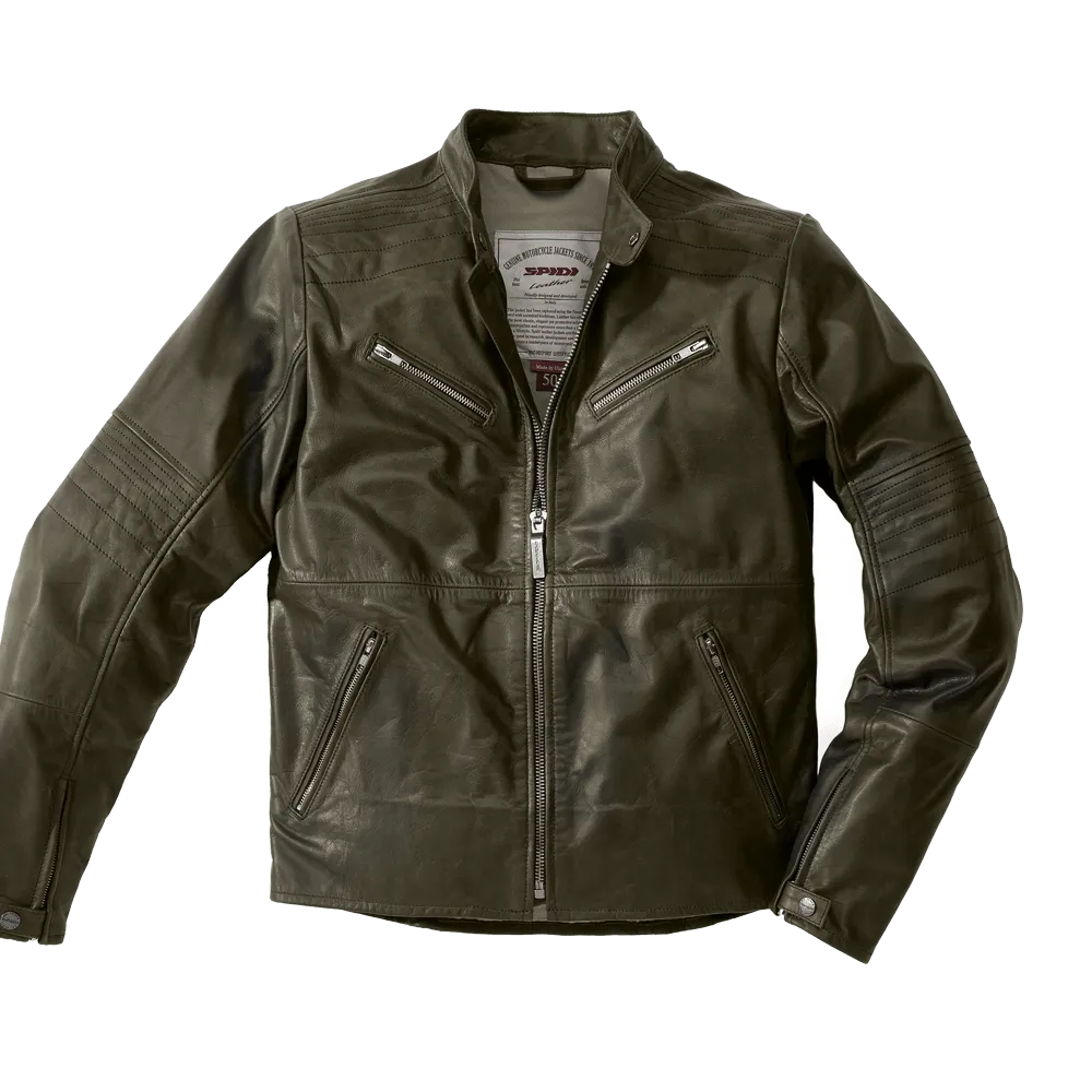 Garage leather jacket-Motorcycle Race Suit