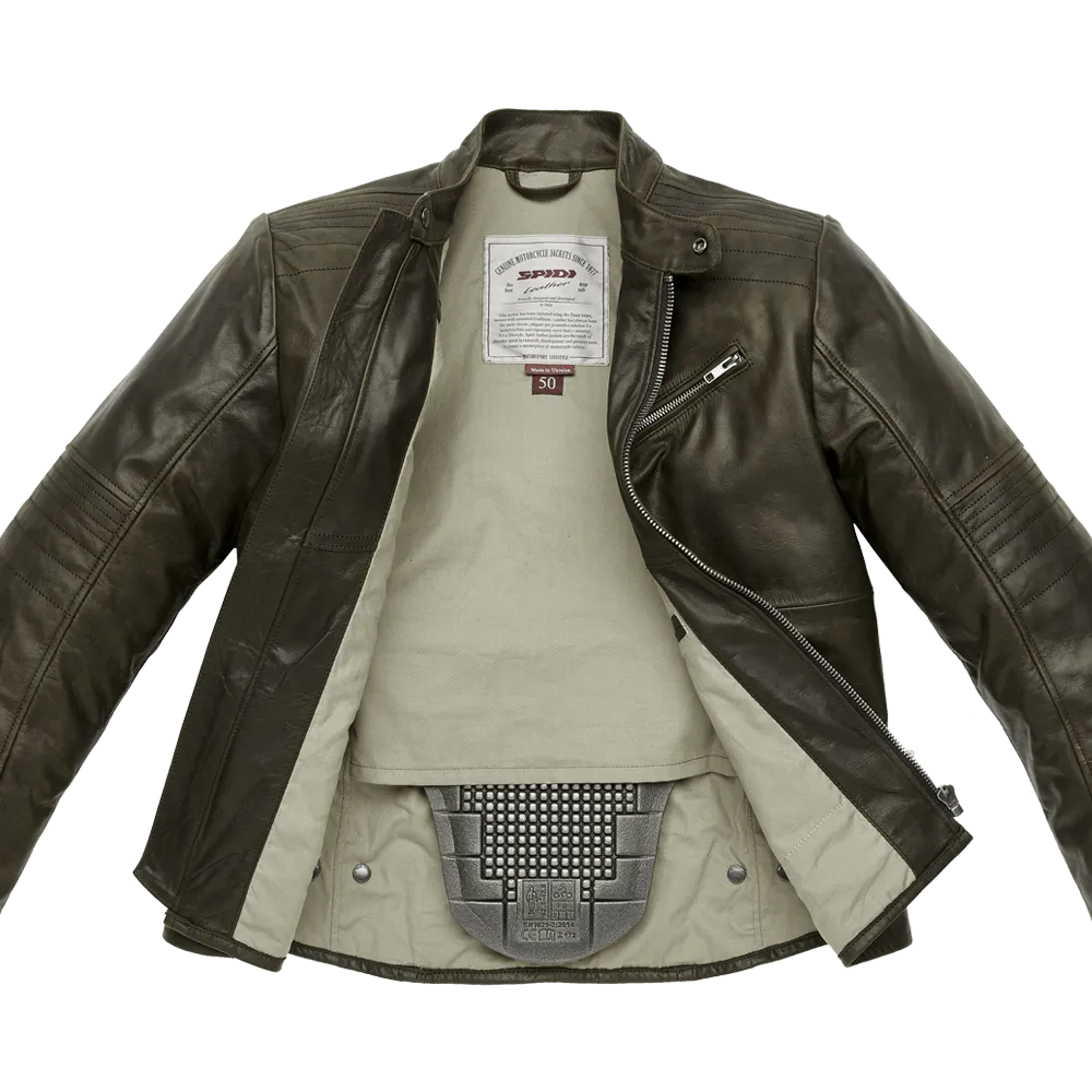 Garage leather jacket-Motorcycle Race Suit