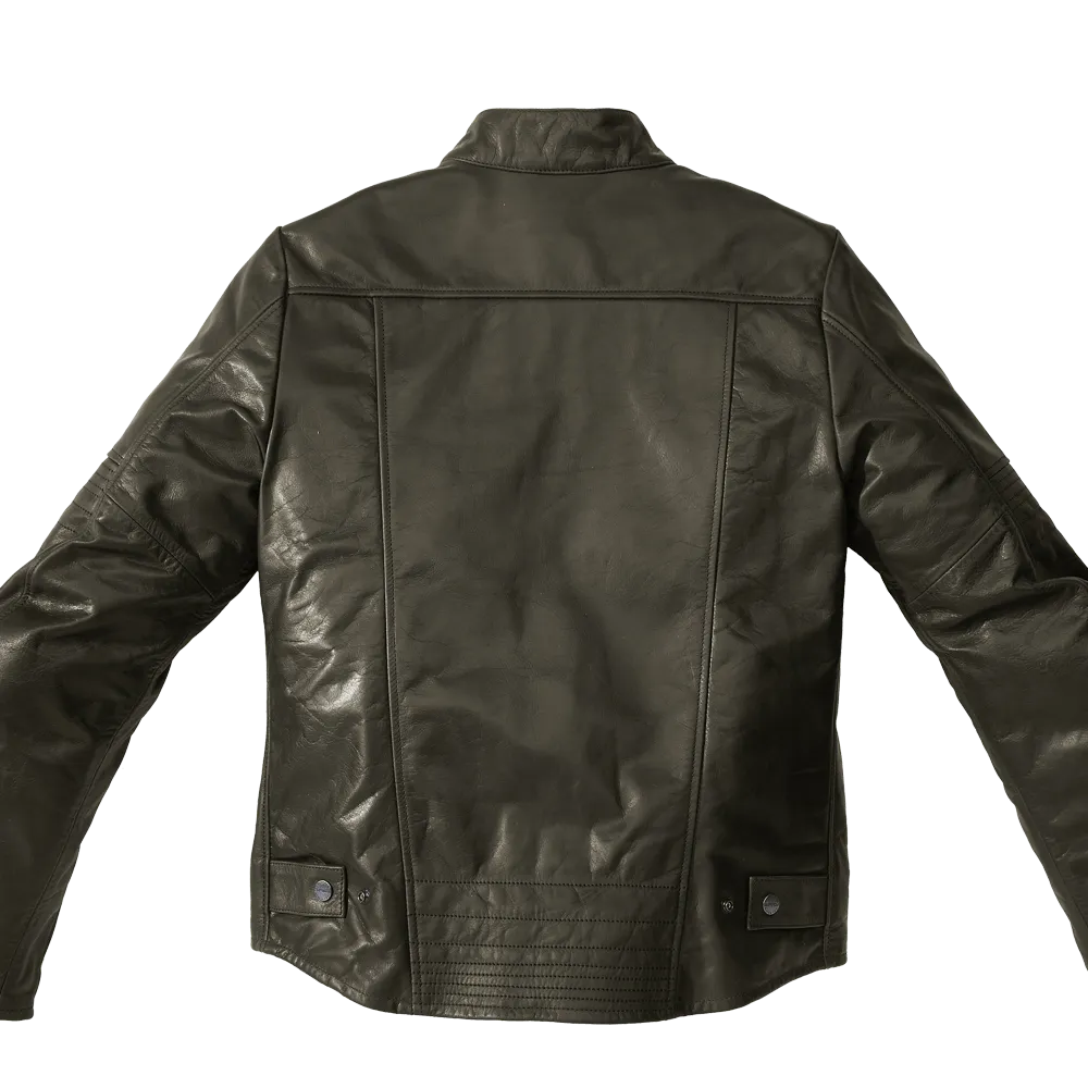 Garage leather jacket-Motorcycle Race Suit