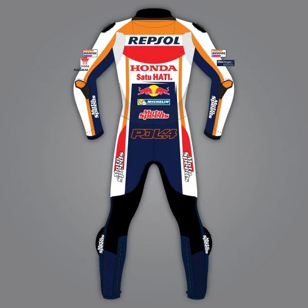 Honda Motorbike Leathers Pol Espargaro 2022-Motorcycle Race Suit
