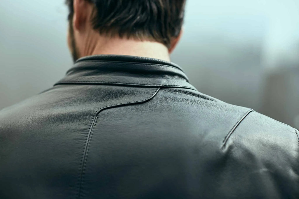 Rock Leather Jacket-Motorcycle Race Suit