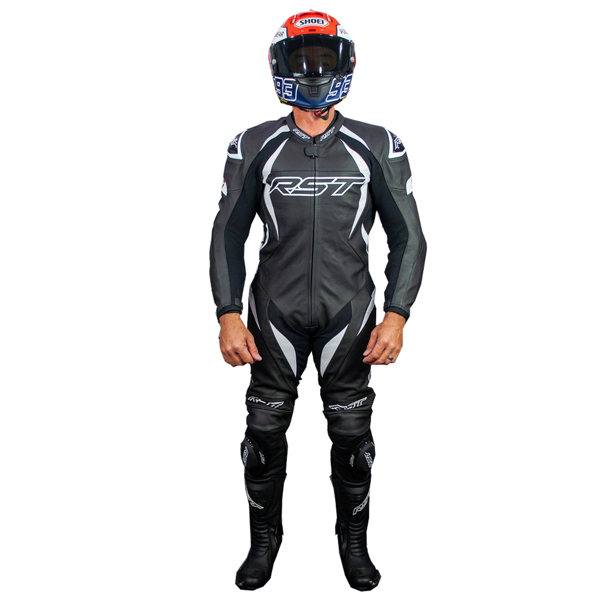 RST STG EVO 4 One Piece Leather Race Suit-Motorcycle Race Suit