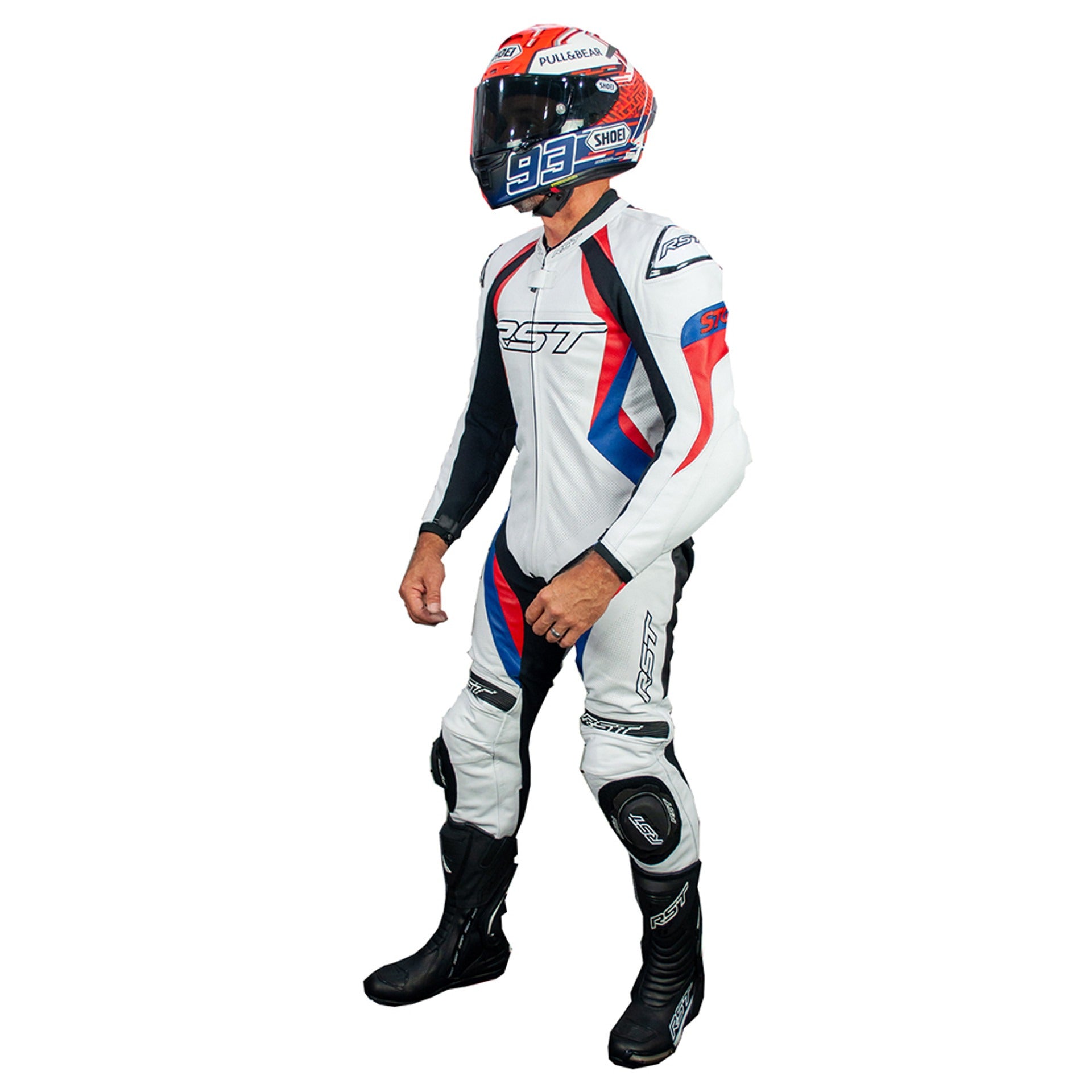 RST STG EVO 4 One Piece Leather Race Suit-Motorcycle Race Suit