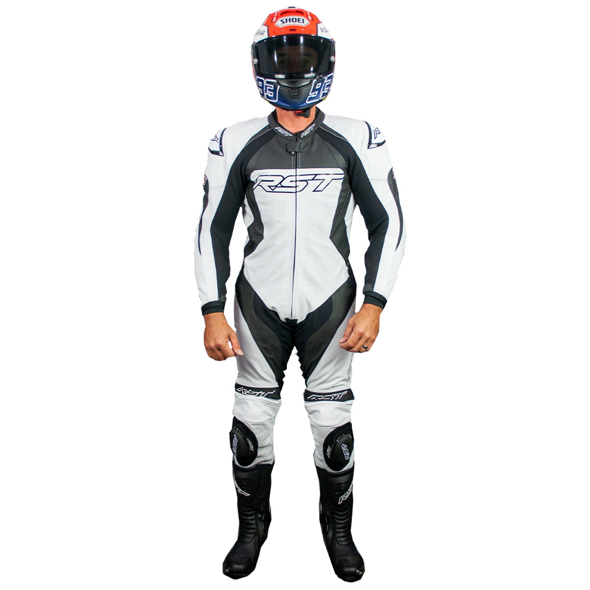 RST STG EVO 4 One Piece Leather Race Suit-Motorcycle Race Suit
